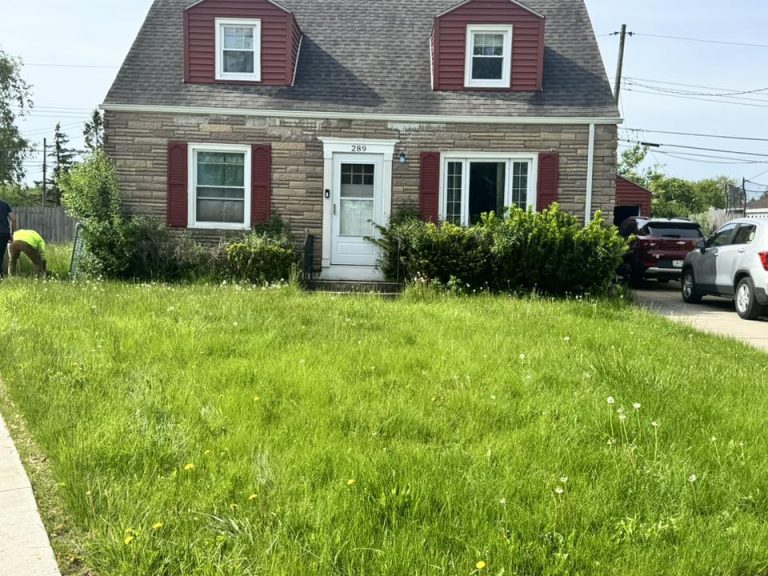 Read more about the article Check out this before and after, brought to you by Calandra Landscaping and Snowplow!