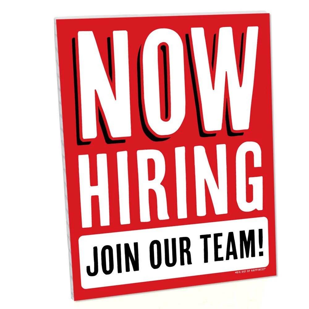 Now Hiring !!