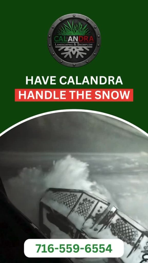 ❄️ Snow piling up? Let Calandra Landscaping & Snowplow take it from here.