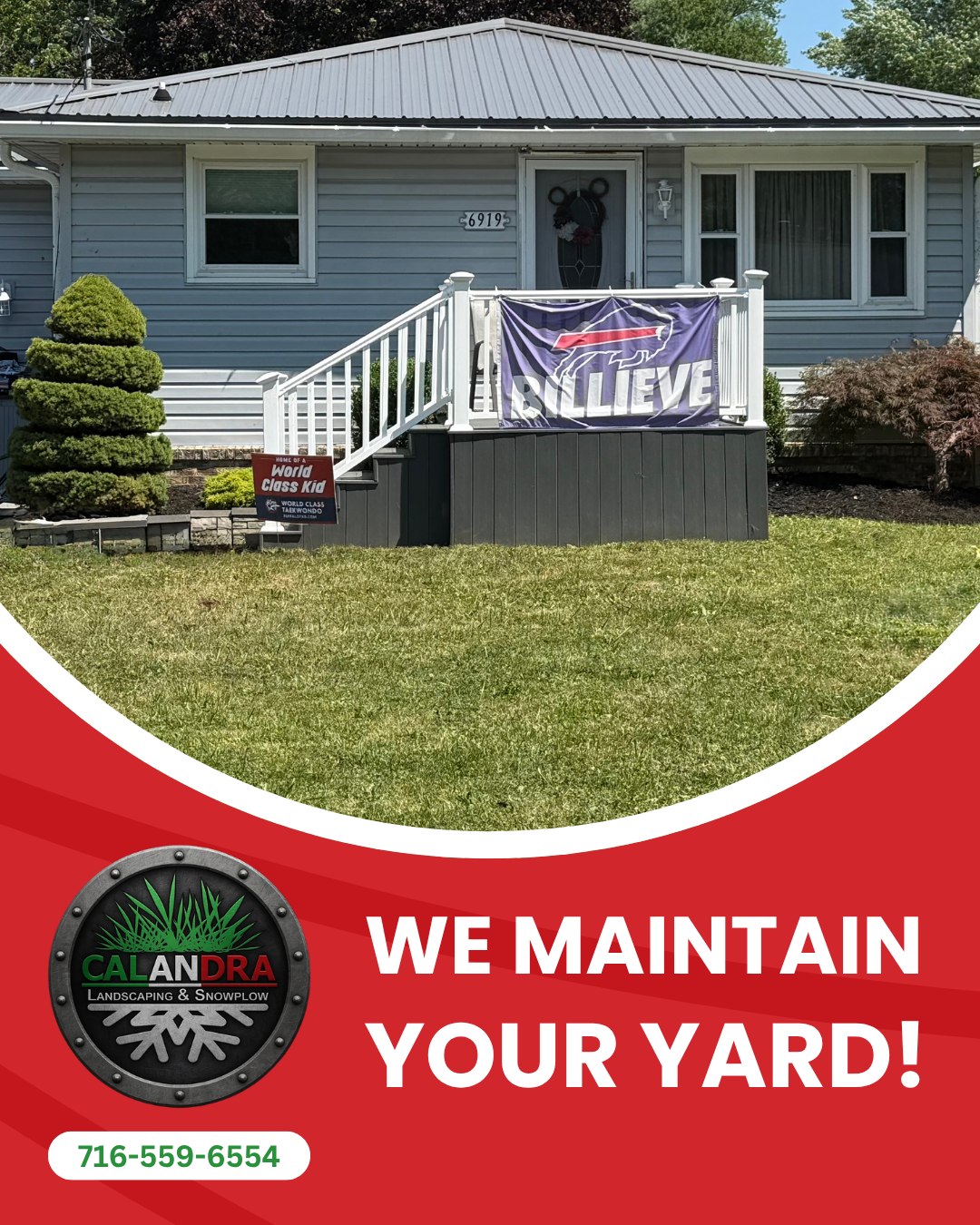 Read more about the article Sit back and let Calandra handle the yard work