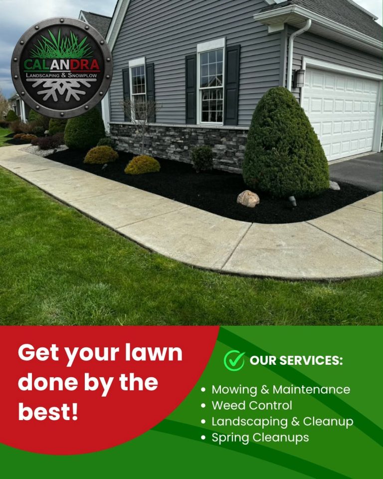 Read more about the article Clean edges, fresh mulch, healthy lawns, and attention to every detail—that’s the Calandra difference
