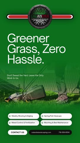 A greener, healthier lawn starts with the right team!