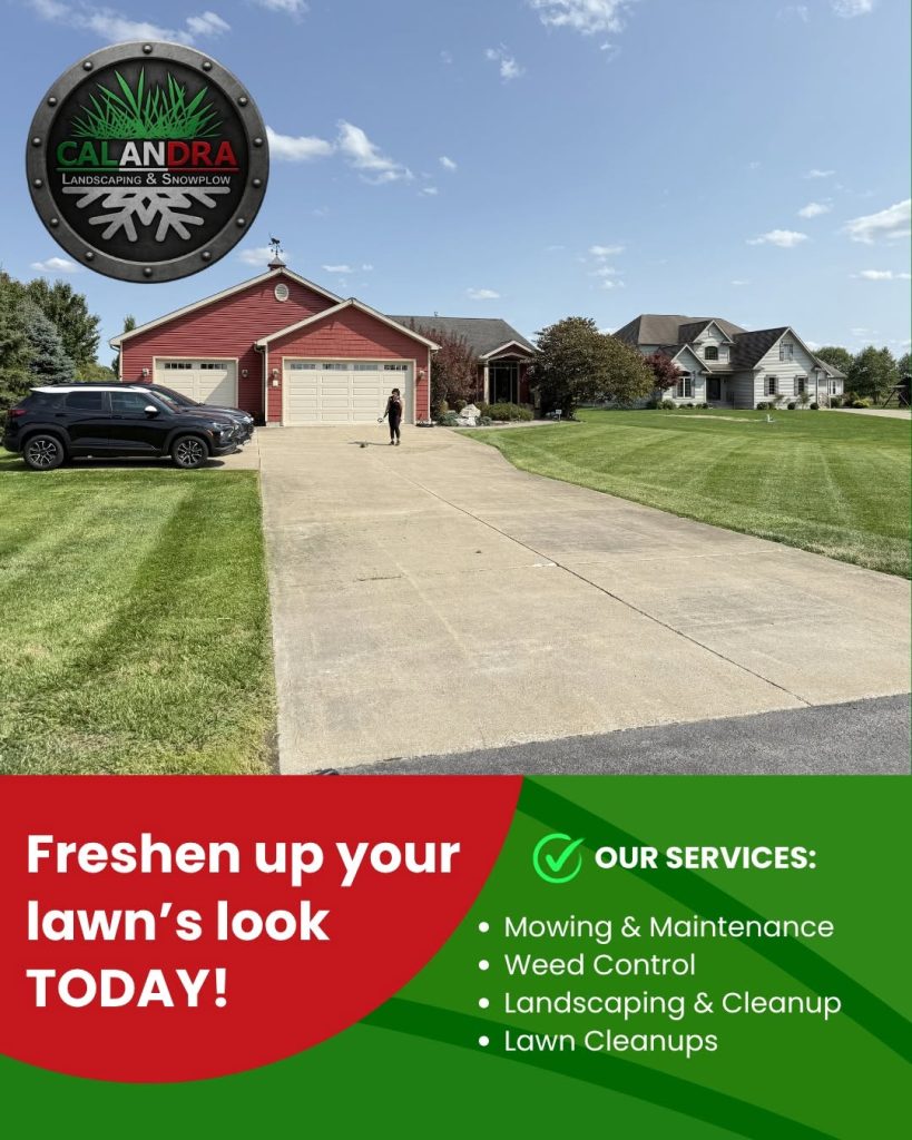 A fresh-cut lawn and professionally maintained landscape can completely transform your home's curb appeal