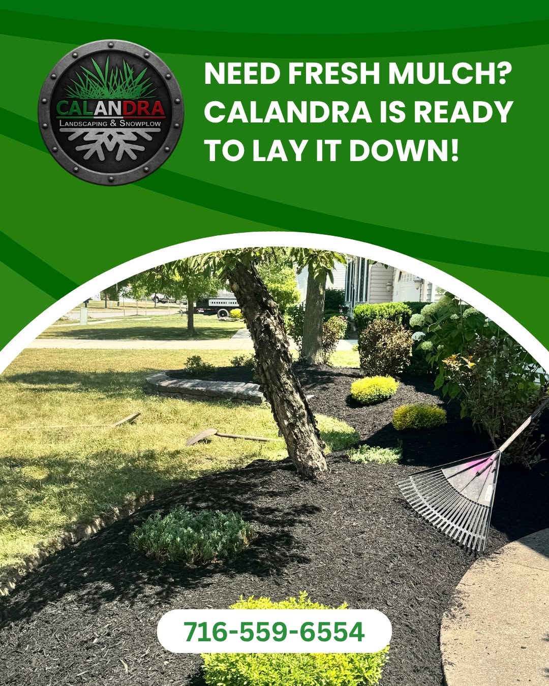 Read more about the article Nothing refreshes your landscaping quite like fresh mulch!